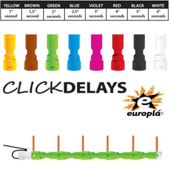 Europla - Click-Delays 1 Sec. Yellow 1/300